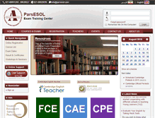 Tablet Screenshot of parsfanal-w.com